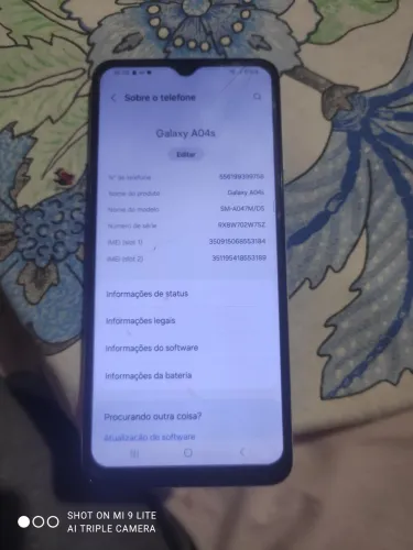 O Samsung Galaxy A04s