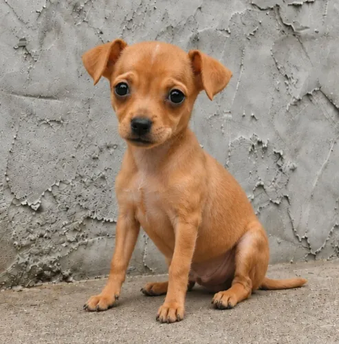 FILHOTE FEMÊA DE PINSCHER NÚMERO 1 COM NÚMERO 2 VAI FAZER 3 MESES
