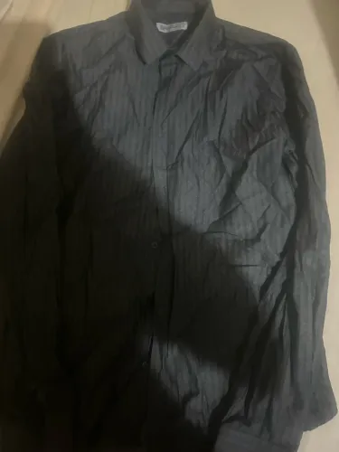 camisa social manga longa, preta. Nova, nunca usada.