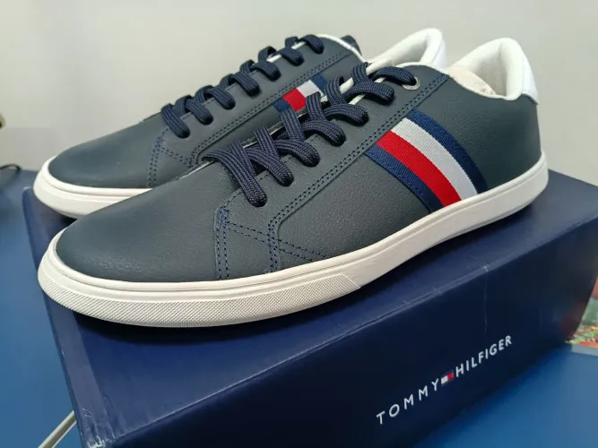 Tênis TOMMY HILFIGER azul original N° 40