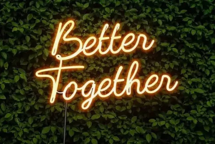 Painel Led - Better Together