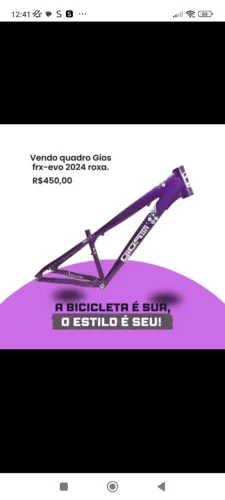 Quadro giis FRX-EVO 2024 roxa