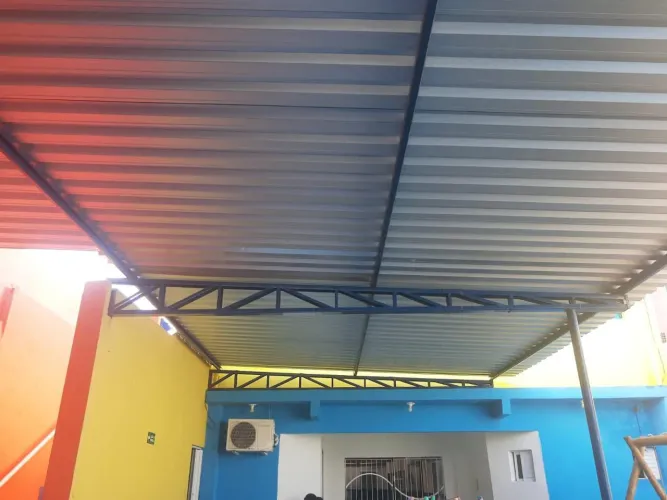 Cobertura em galvalume