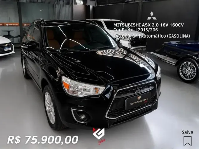 Mitsubishi ASX 2.0 16V 160cv Aut. 2016