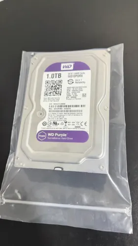 HD WD 1tb Purpple Novo