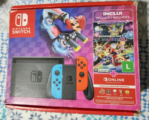 Nintendo Switch V2 + Pokémon Legends: Z-A + microSD 128GB