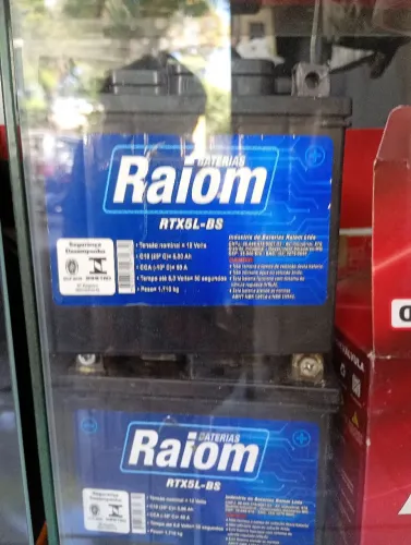 Bateria de moto a base de troca