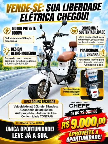 Moto-Chefe X12 1000w 2026