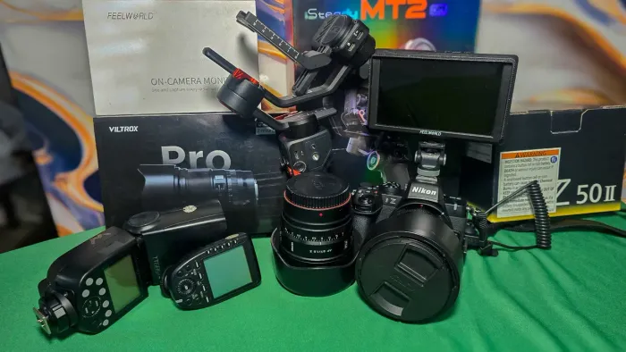 Kit para fotografia e video