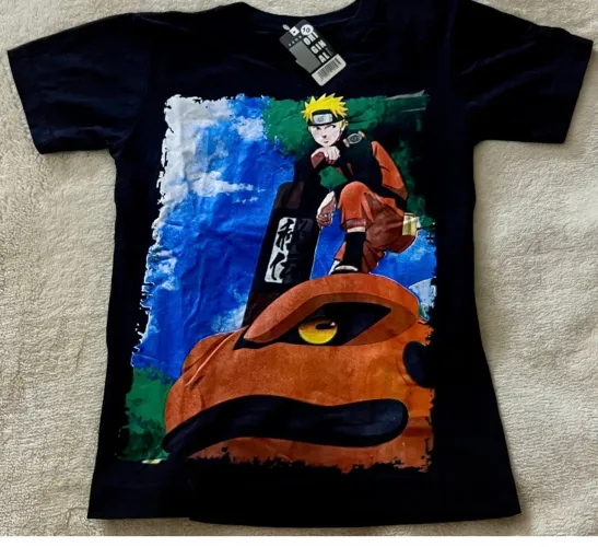 Camiseta do Naruto Uzumaki