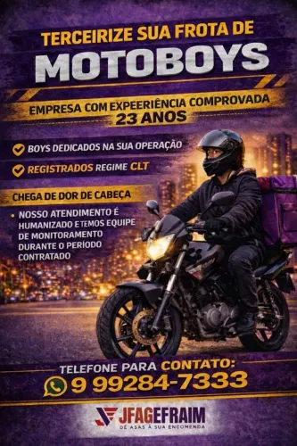 Terceirização de motoboys para restaurantes