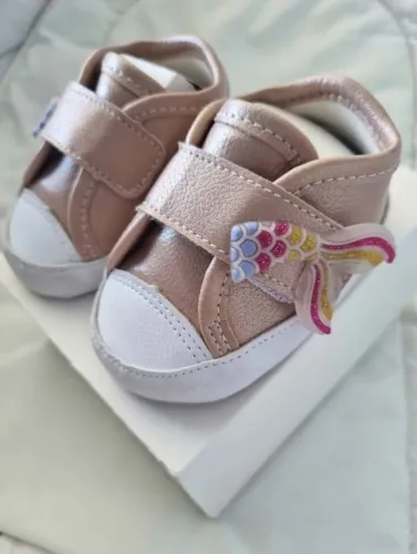 Lotinho 2 sapatinhos de bebê menin 15/16