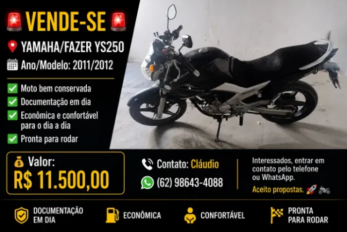 YAMAHA FAZER YS250