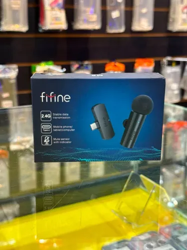 Microfone sem fio fifine novo com garantia