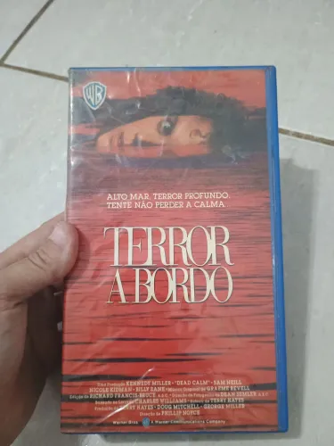 terror a bordo vhs com nicole e billy zane