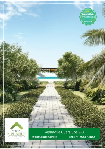 Lote / terreno em Alphaville Guarajuba 2B