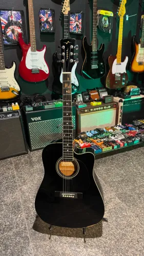 Violão cordas de aço - não é elétrico