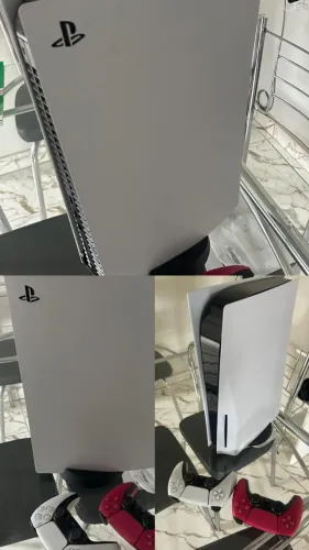 Sony Playstation 5 825gb Ssd + Controle Sony Dualsense Cosmic Red - Ps5