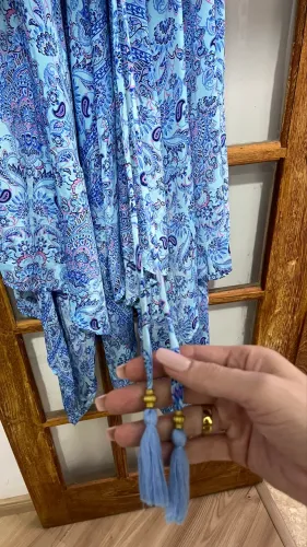 Vestido Indiano estilo Boho Chic tam G