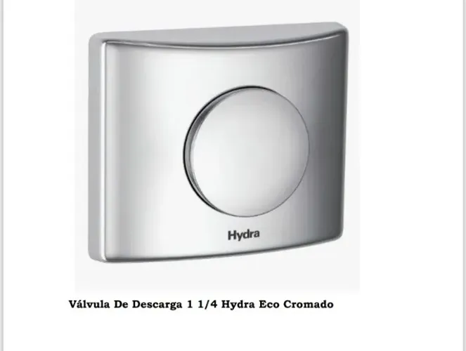 Válvula De Descarga 1 1/4 Hydra Eco Cromado