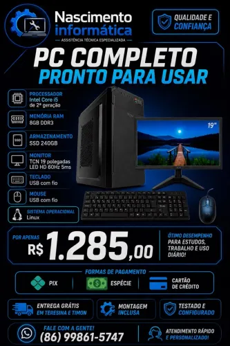 Computador i5 2 geração