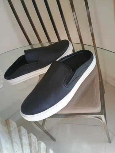 Sapatênis mocassim Mule Riachuelo original pela metade do preço 