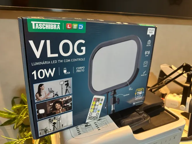 Luminária vlog