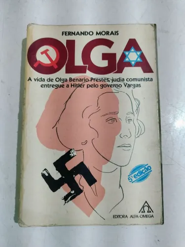 Livro Olga de Fernando Morais (Usado)