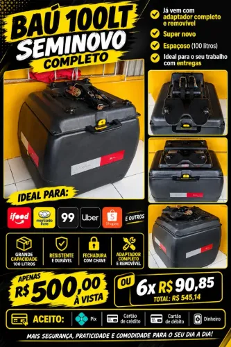 Baú 100lt
