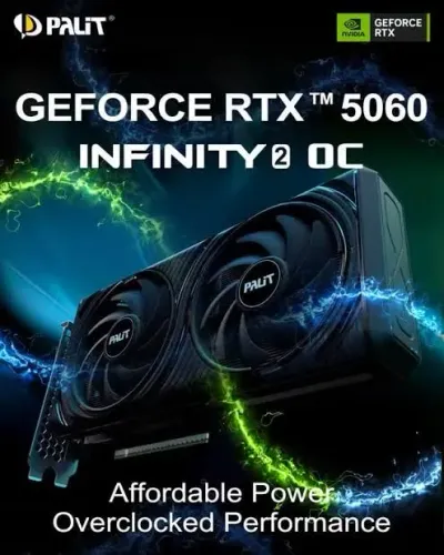 Placa de Vídeo | RTX5060 | 08GB | Nova