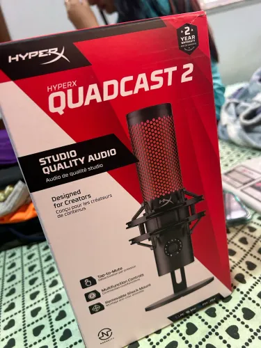Microfone HyperX QuadCast 2
