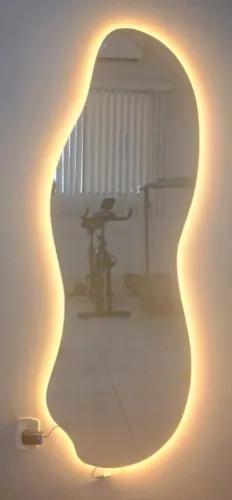 Espelho orgânico com led