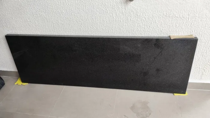 Tampo GRANITO preto 1,80m x 60cm