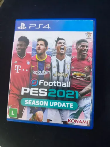 PES 2021Season Update PS4/PS5 - Mídia Física