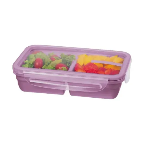 MARMITA C/DIVISAO MAGENTA 2 PCS