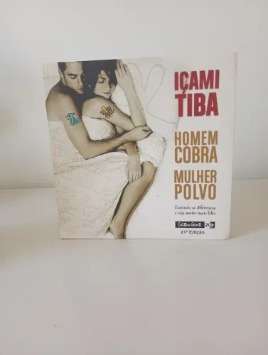 Livro Homem Cobra Mulher Polvo Içami Tiba - Entenda as diferenças e seja muito mais feliz