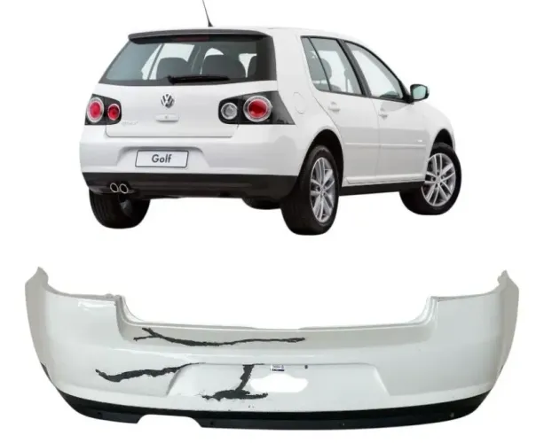 Parachoque Traseiro Golf Sportline 2007/2013 Original