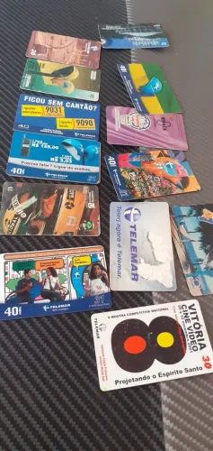 Vendo 100 cartão telefônico a 1.00 real cada