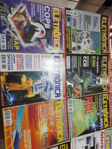 Lote de 12 revistas de eletronica (colecionadores e hobbistas)