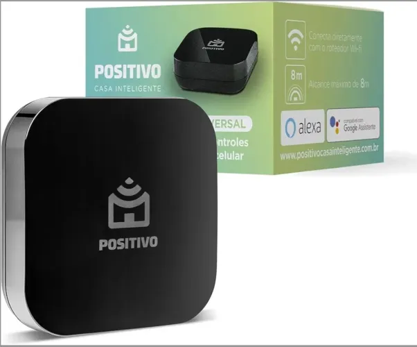 Smart Controle Universal Positivo Casa Inteligente com Wifi<br><br>