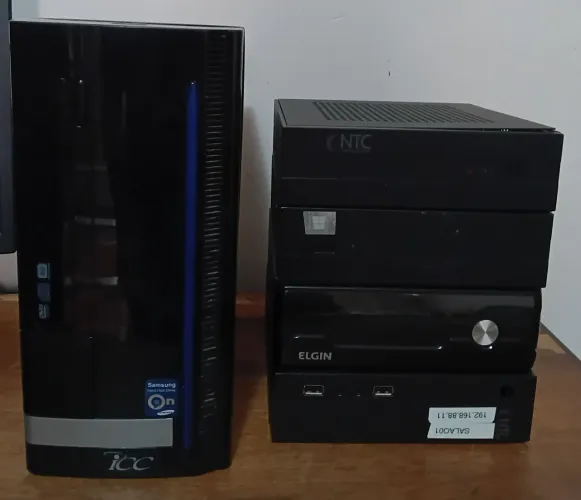 Lote Gabinete Mini itx e Micro-ATX
