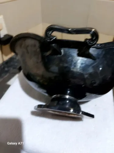 Peça antiga milheiro de prata ( retirar endereço)