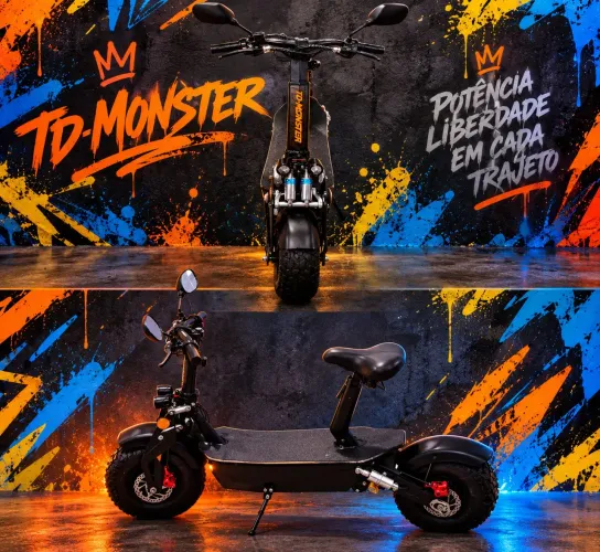Patinete Elétrico Monster TWODOGS - 1600W