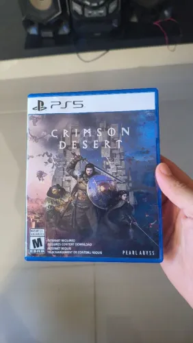 Vendo Crimson desert em excelentes condições.