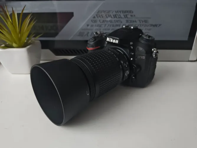Nikon D7100 com 55-200mm