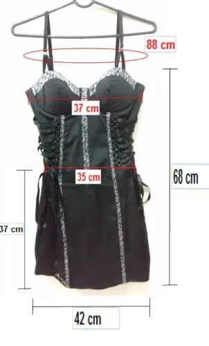 Vestido Planet Girls Preto Tamanho P Marca: Planet Girl Modelo: Preto