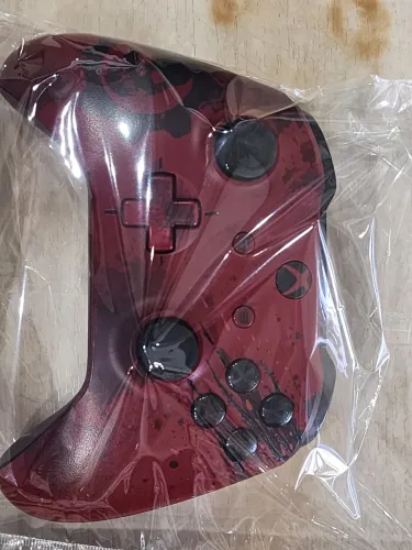 Controle de xbox one com edição limitada de gears of war 