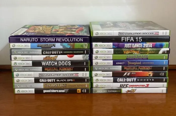 22 Jogos XBOX 360 Originais (Faço envio OLXPay)