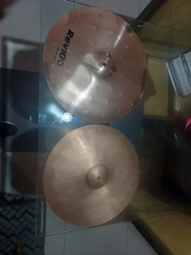 KIT- PRATO SABIAN 16 / PRATO ORION REV10 17 / CAIXA DE LUTIER 14 