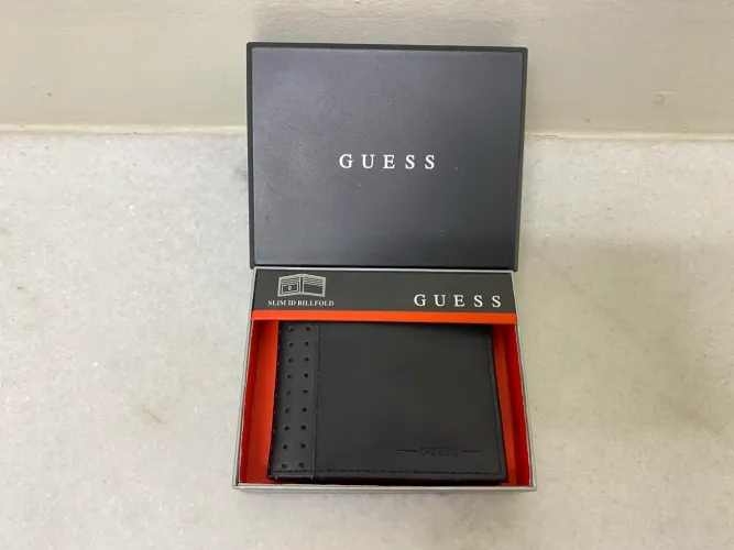 Carteira Masculina Guess Original em Couro - Nova na Caixa